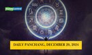 Daily Panchang, December 20, 2024: Is today the right day for your plans? Check today’s panchang