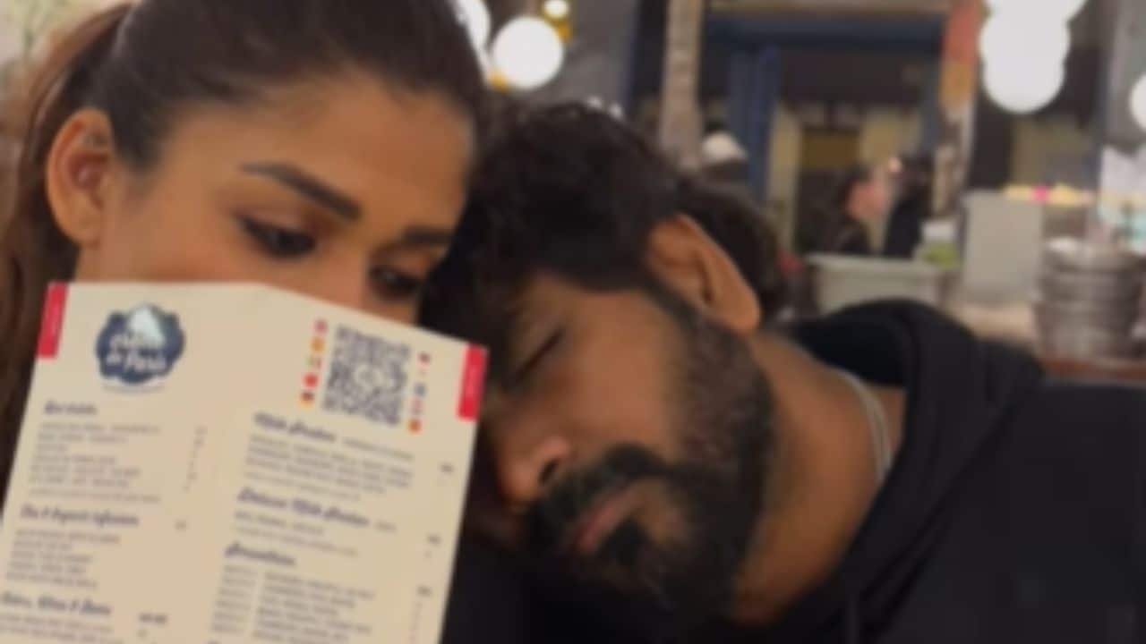 Nayanthara's husband Vignesh Shivan cheers her up amidst the legal battle with Dhanush; says, 'smile and keep moving'