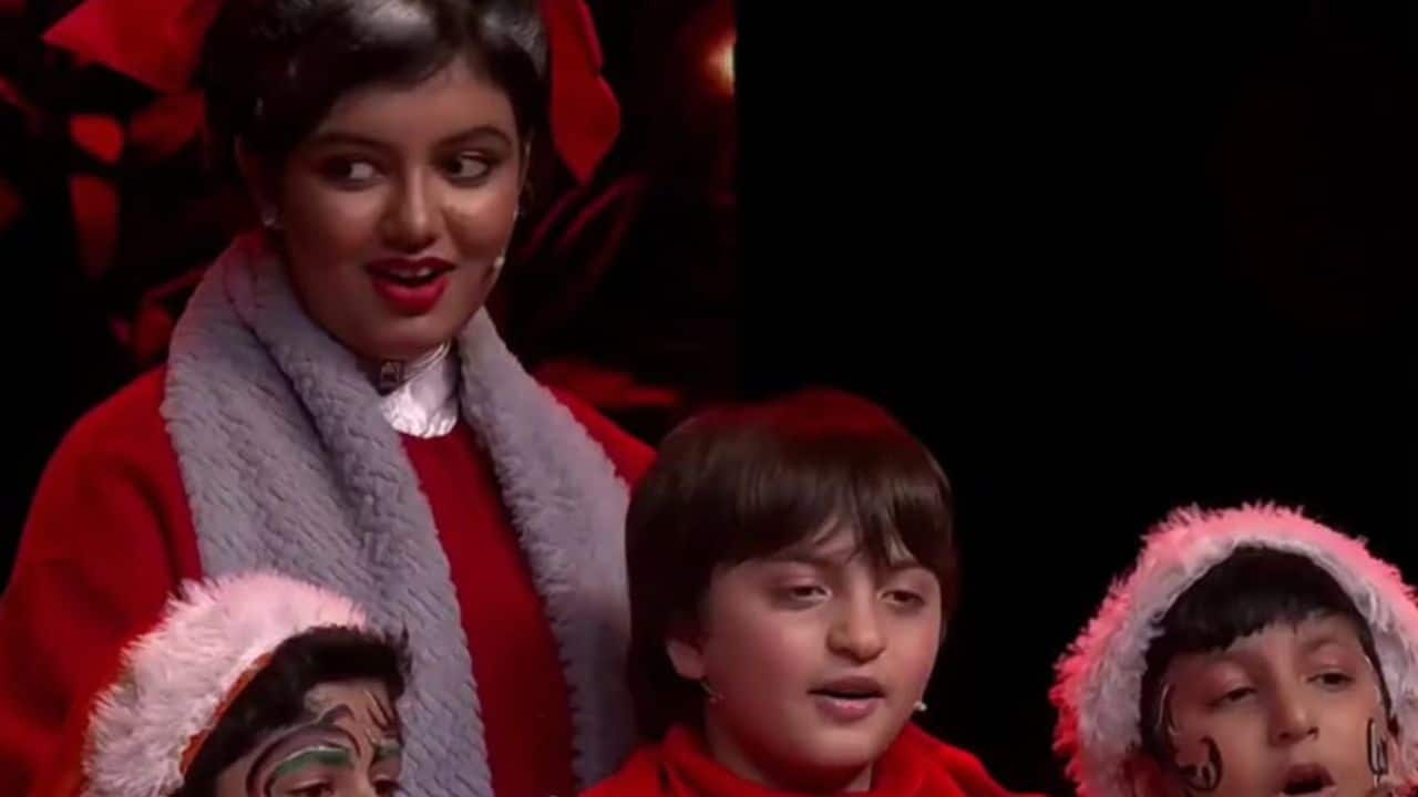 AbRam and Aaradhya Bachchan shine in Christmas play, echoing Bollywood magic of their parents, Shah Rukh Khan and Aishwarya Rai Bachchan