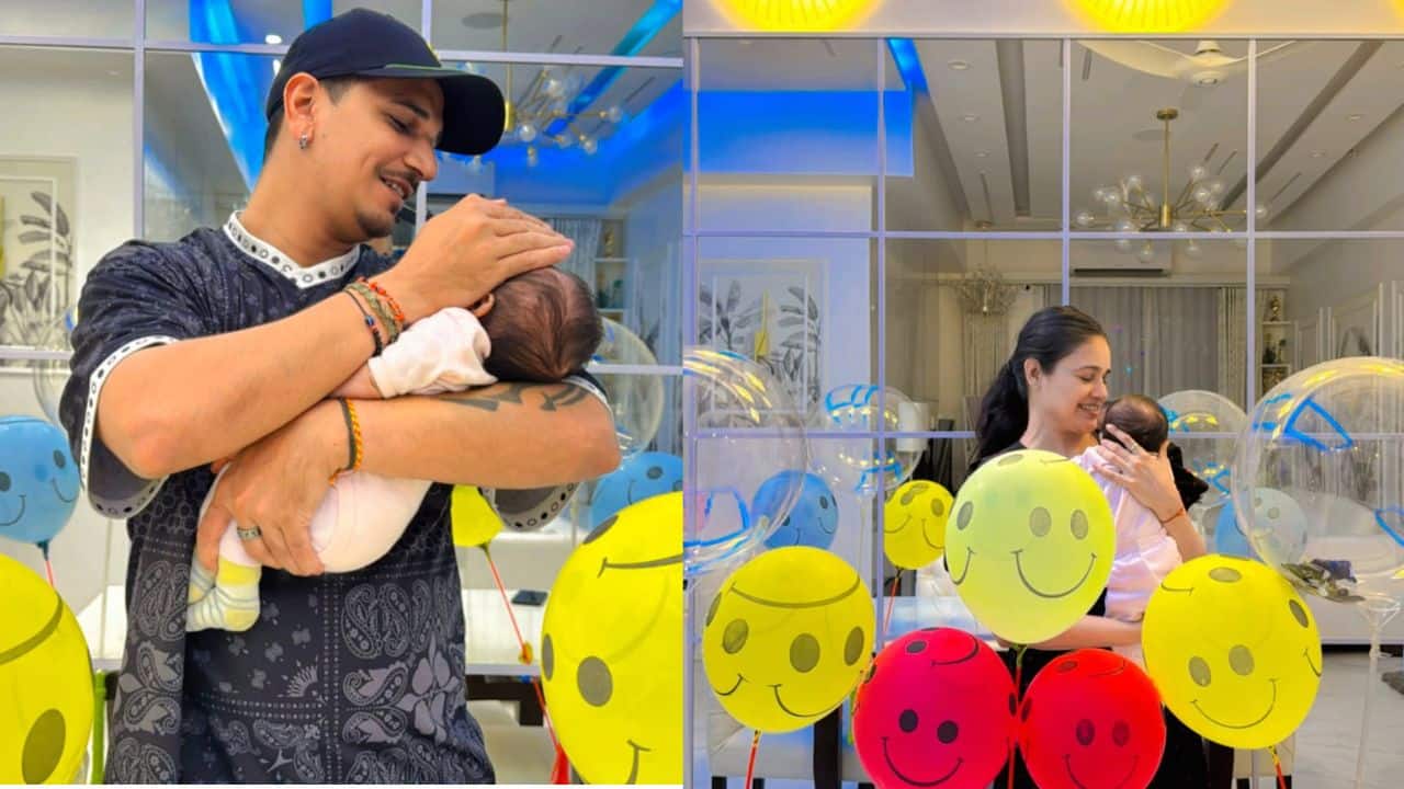 Prince Narula and Yuvika Chaudhary post separately for daughter, Ikleen 's two-month birthday amid separation speculation 
