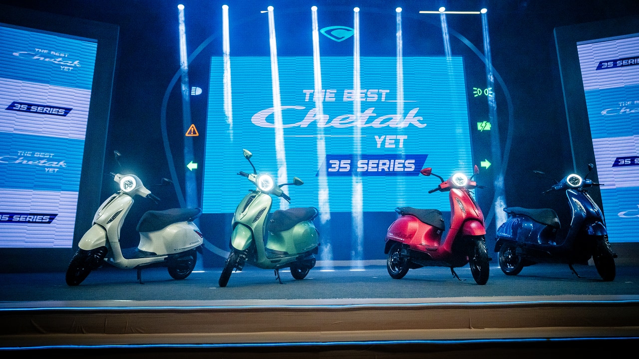 Bajaj Auto launches new Chetak 35 Series electric scooters. Check price, other details Bajaj Auto launches new Chetak 35 Series electric scooters. Check price, other details