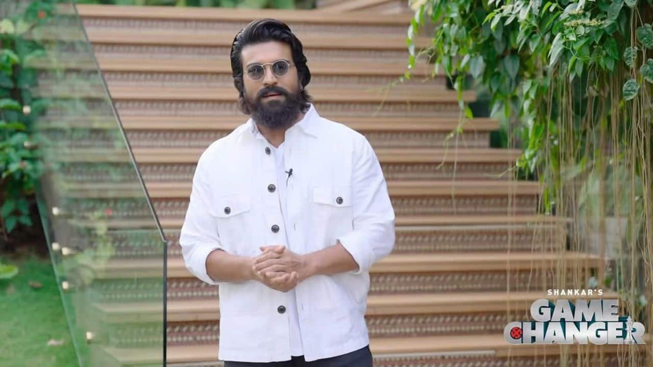 Ram Charan leaves for the US to attend Game Changer's grand pre release event
