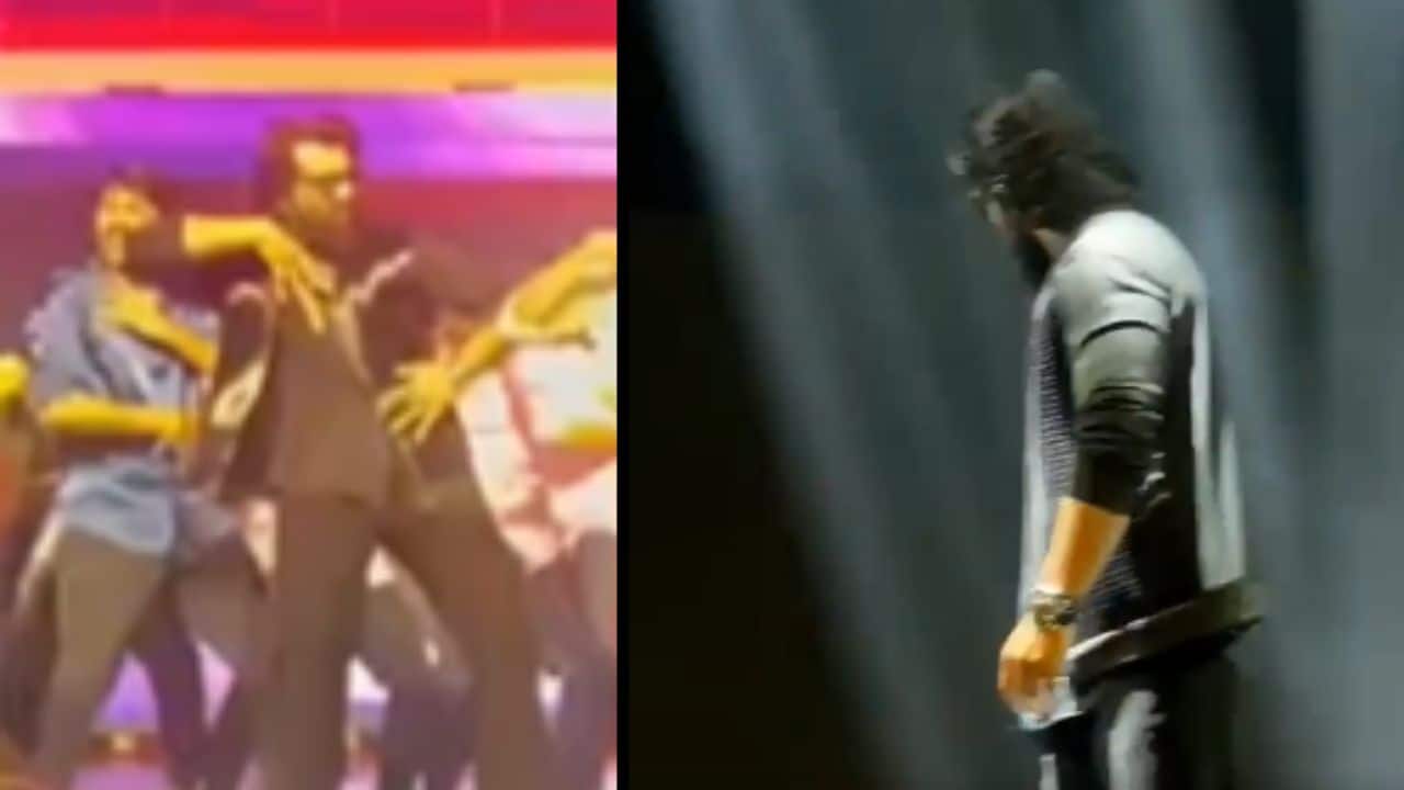 Ram Charan stuns fans with grand entry at Game Changer pre-release event in Dallas, watch 
