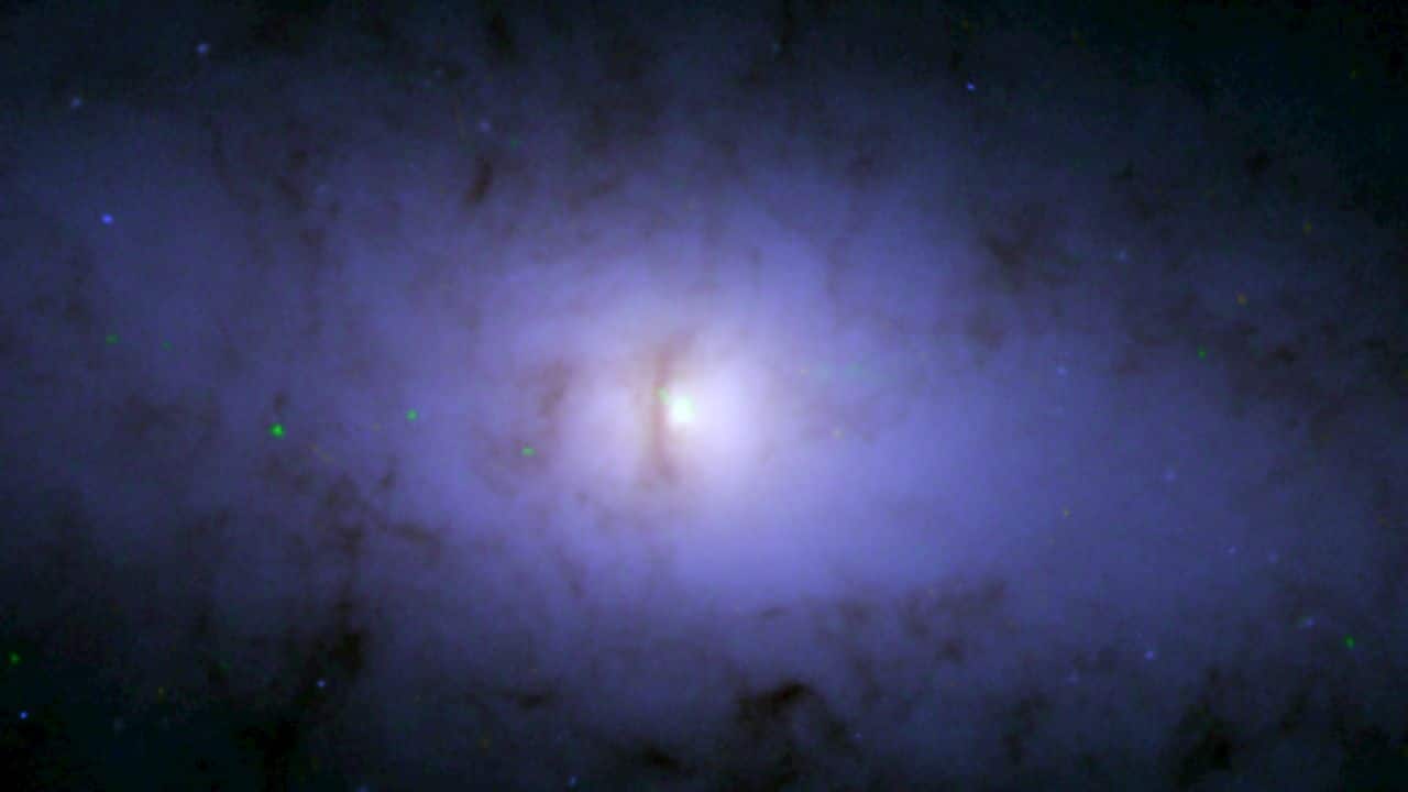 Hubble Space Telescope image of galaxy NGC 5084’s core. (Image: Canva)