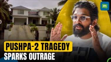 Allu Arjun's House Attacked Over 'Pushpa-2' Stampede Tragedy | OU-JAC Demands Justice Allu Arjun's House Attacked Over 'Pushpa-2' Stampede Tragedy | OU-JAC Demands Justice