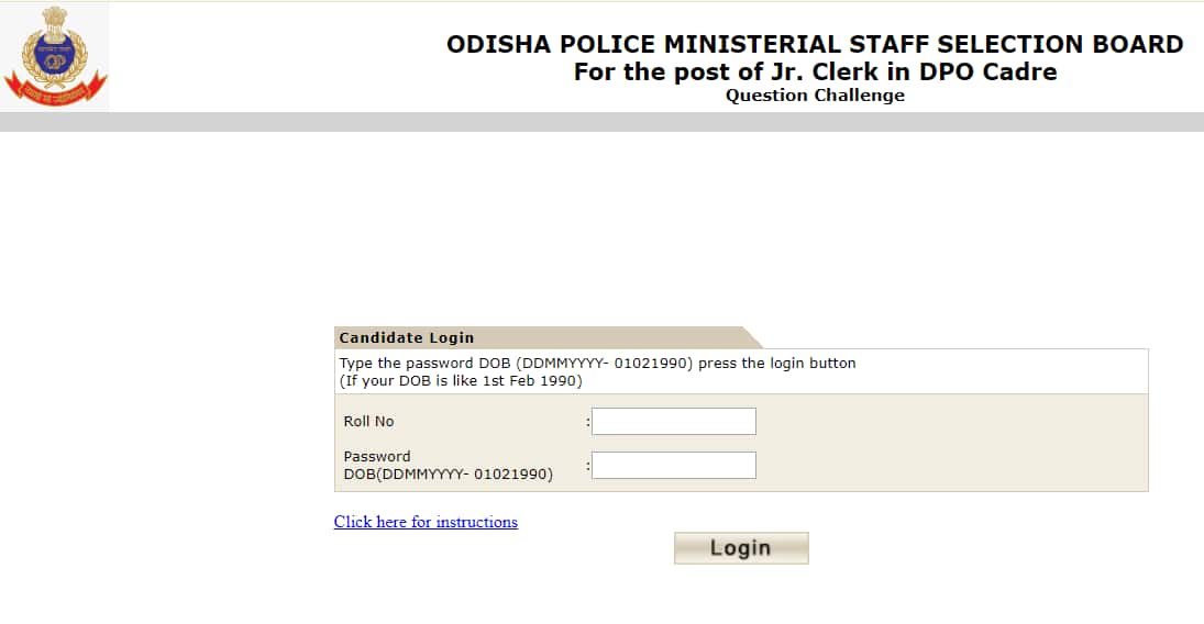 Odisha Police Junior Clerk Answer Key 2024 released @ odishapolice.gov.in, direct link here