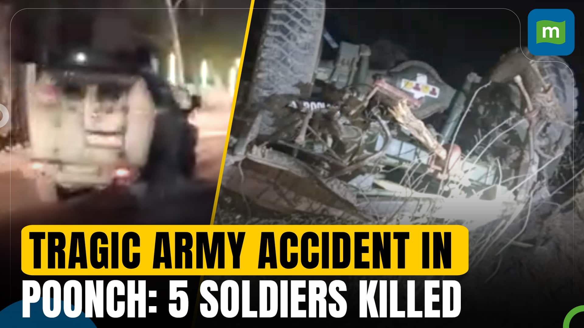 Poonch accident kills five Indian soldiers