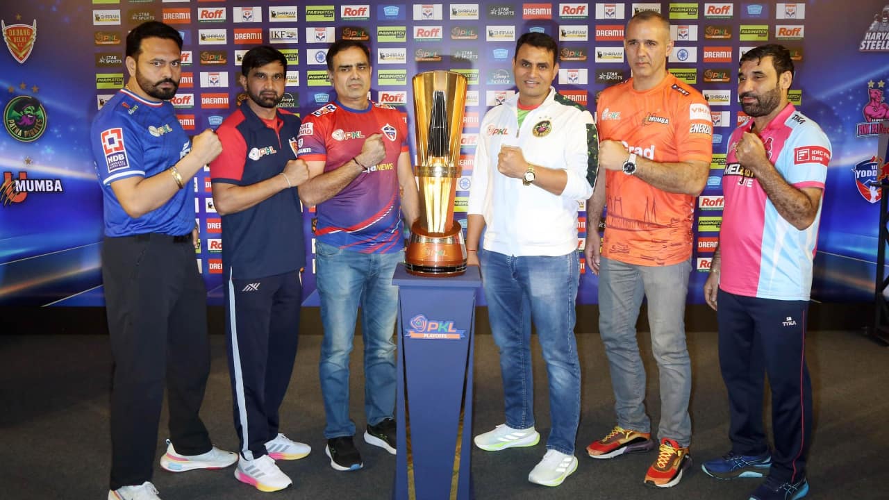 PKL Season 11 playoffs kick-off with top 6 coaches praising young stars