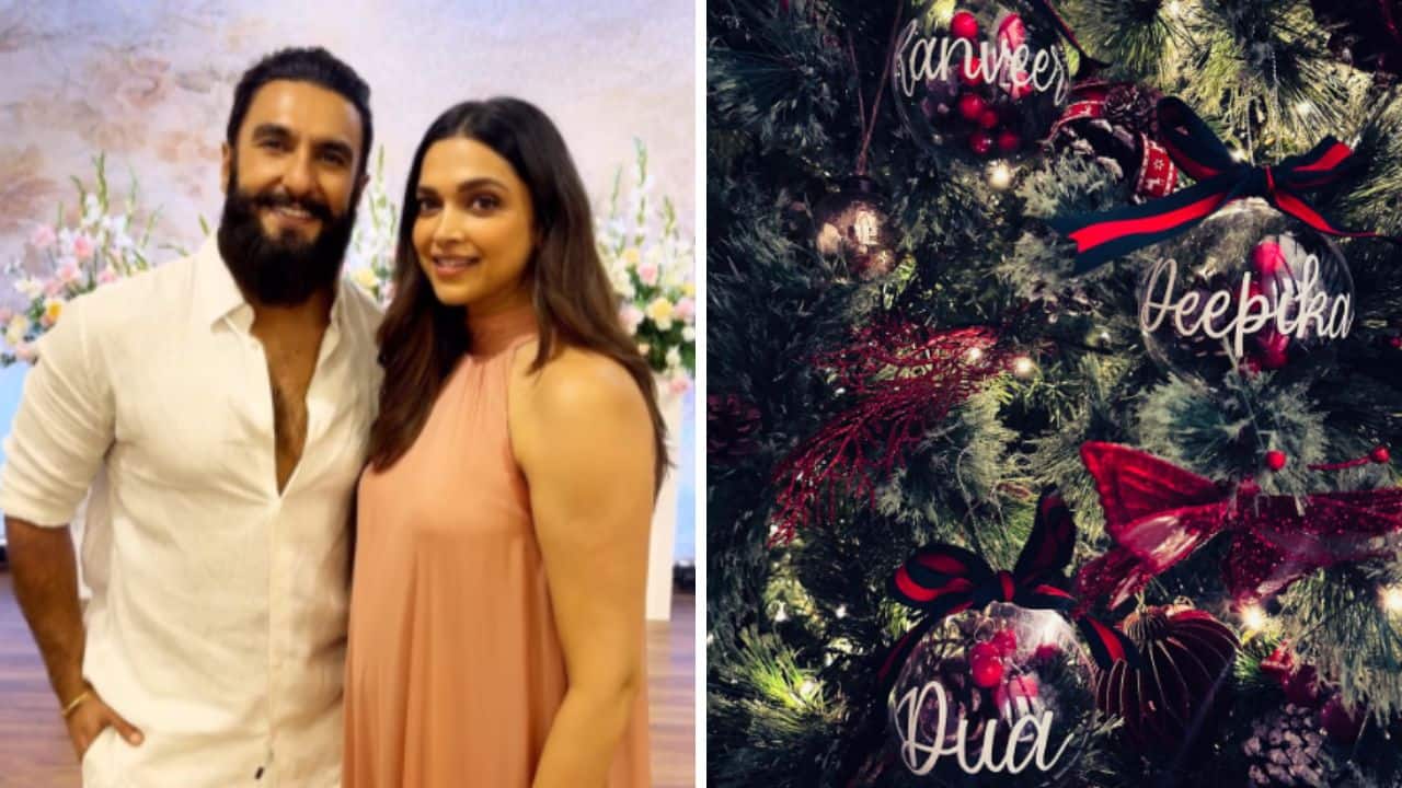 Deepika Padukone shares a glimpse of her and husband Ranveer Singh's first Christmas with daughter Dua