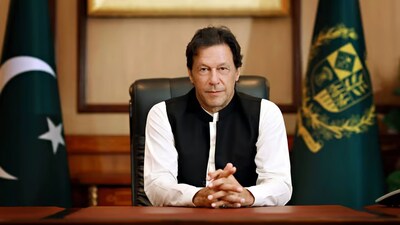 Former Pakistan Prime Minister Imran Khan.