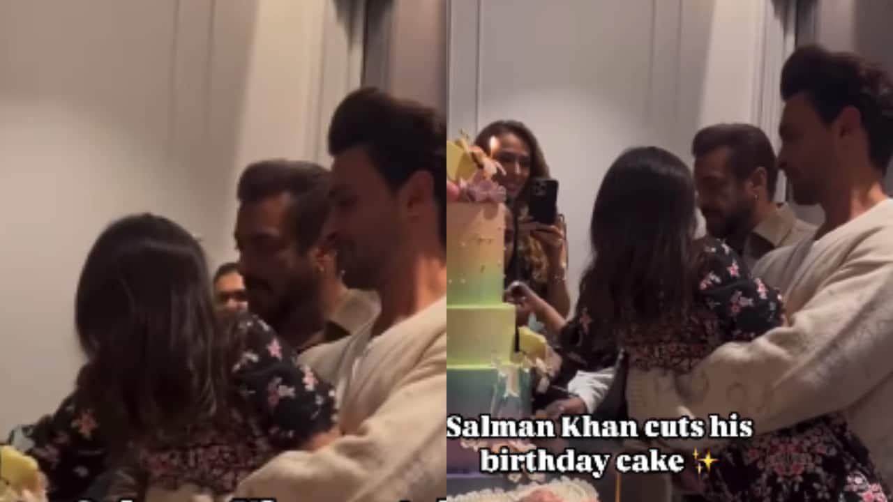 Salman Khan cuts his 59th birthday with niece, Lulia Ventur also spotted, watch video
