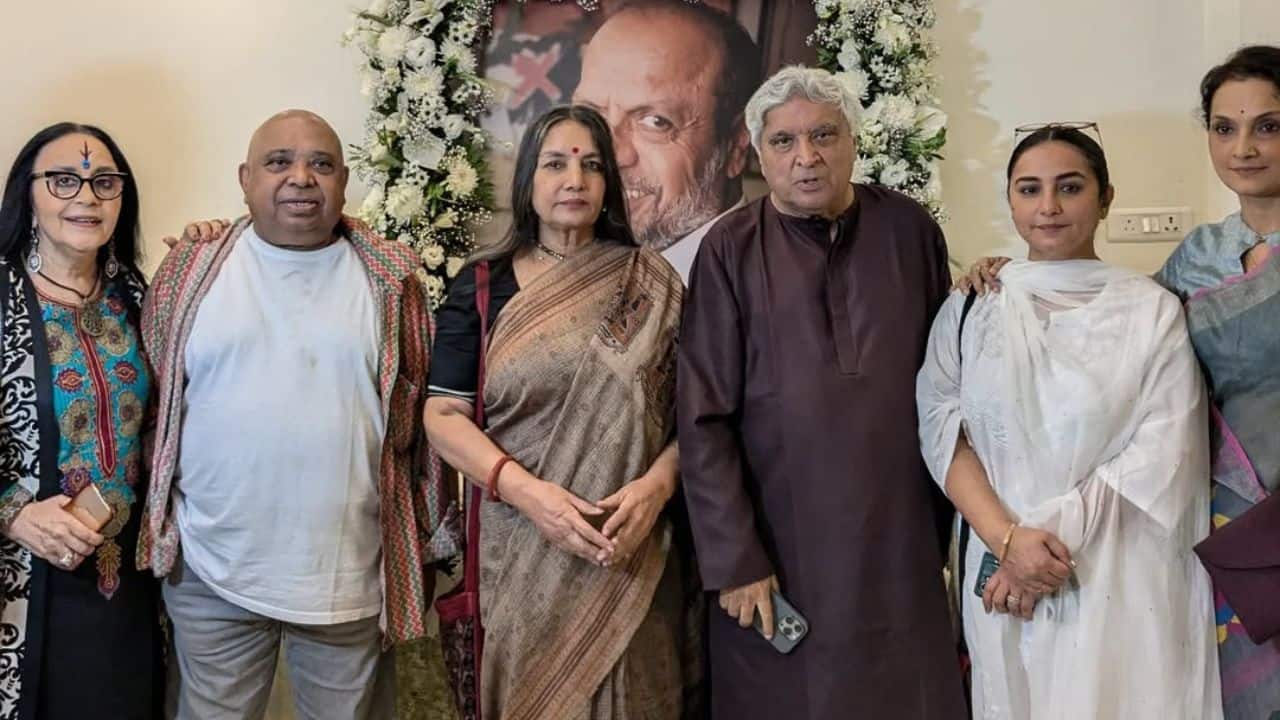 Javed Akhtar, Shabana Azmi, Ila Arun, Divya Dutta and more at Shyam Benegal's memorial service, watch