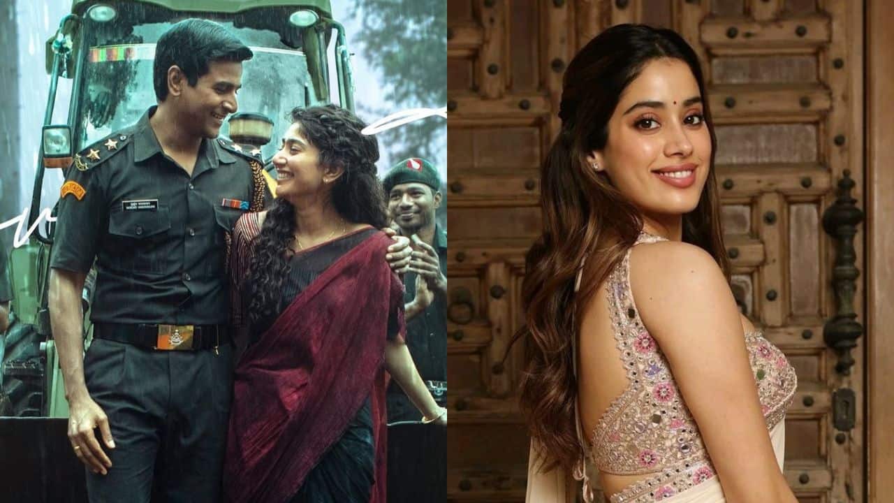Janhvi Kapoor praises Sai Pallavi and Siva Karthikeyan's Amaran after watching, calls it a 'moving piece of cinema'
