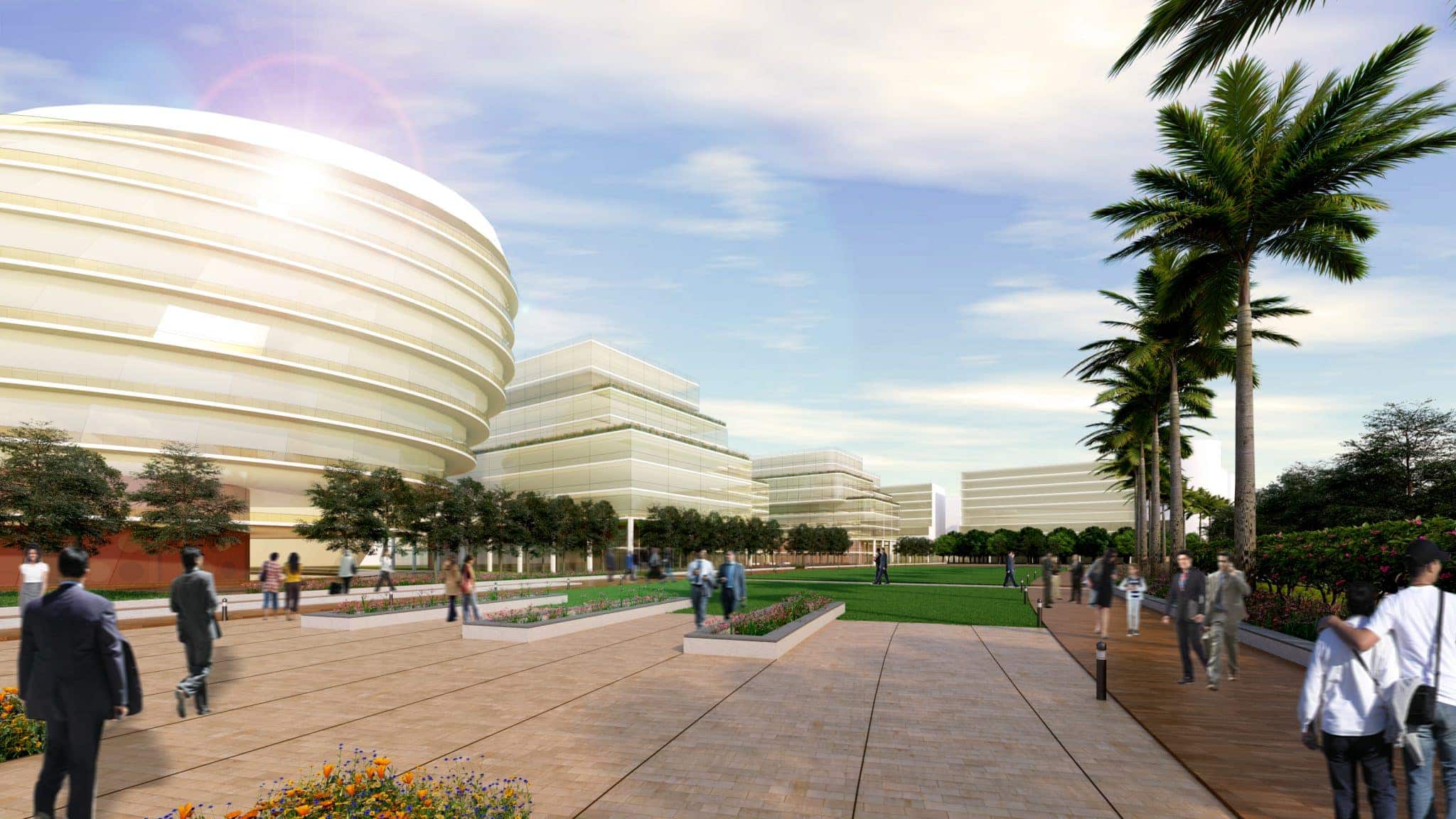 Bengaluru Signature Business Park near airport taking shape after 16 years; tenders floated for development under PPP Bengaluru Signature Business Park near airport taking shape after 16 years; tenders floated for development under PPP