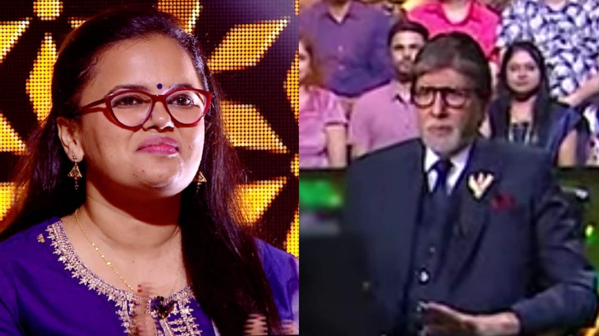 Kaun Banega Crorepati 16: Contestant Bijalben Desai misjudges Rs 10,000 question despite lifeline, exits empty-handed