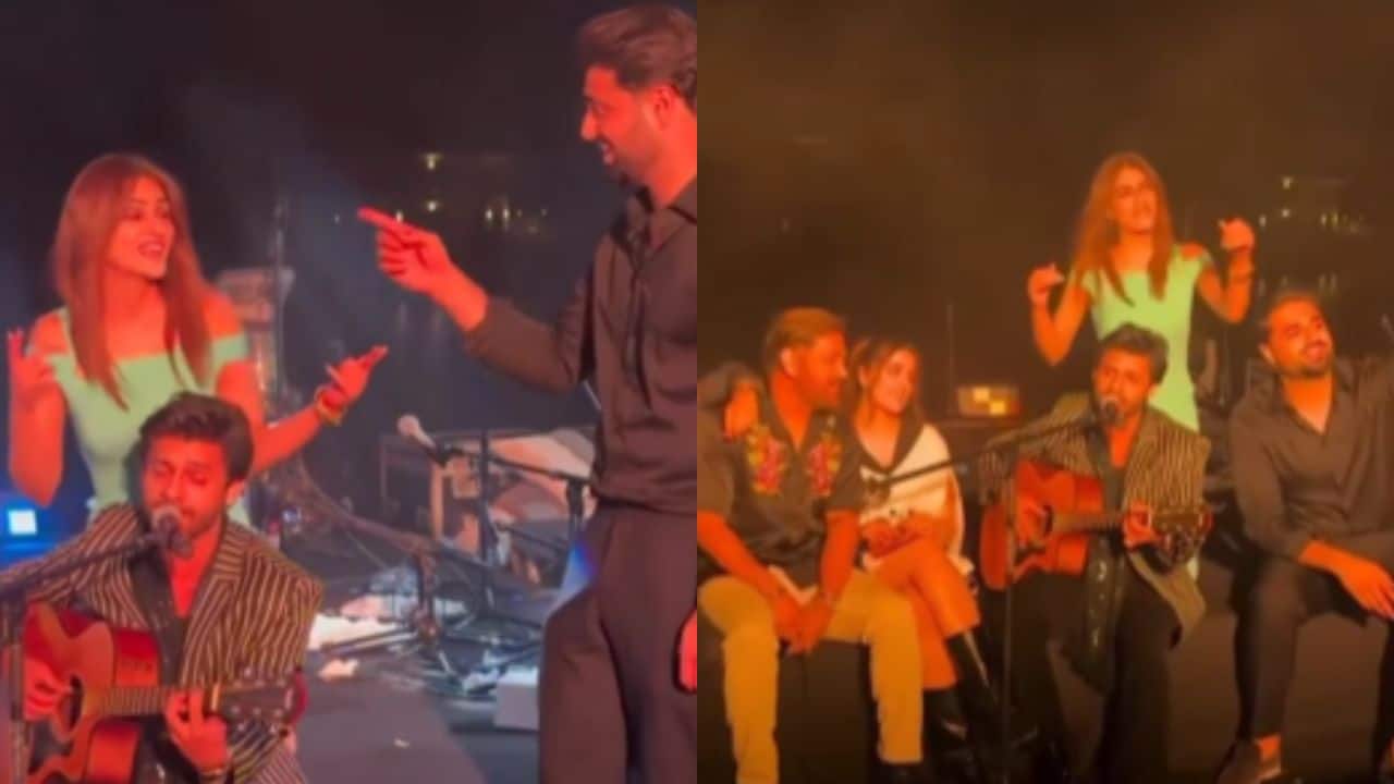 Kriti Sanon and rumoured boyfriend Kabir Bahia groove to Stebin Ben singing Kya Hua Tera Vada along with MS Dhoni