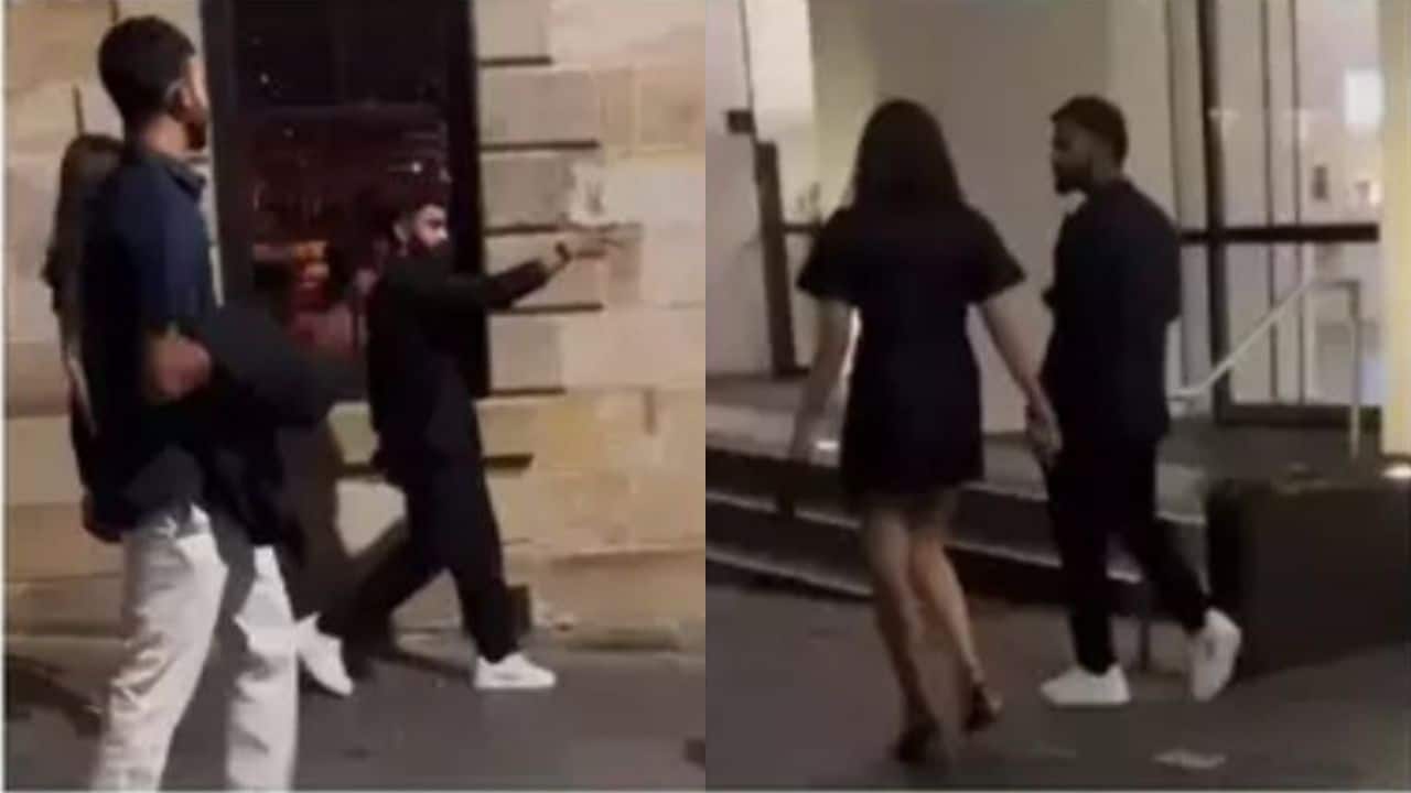 Anushka Sharma and Virat Kohli ring in New Year as they walk hand-in-hand on the streets of Australia, watch