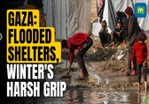 Flooded Tents Deepen Gaza’s Crisis as War-Displaced Face Harsh Winter Conditions