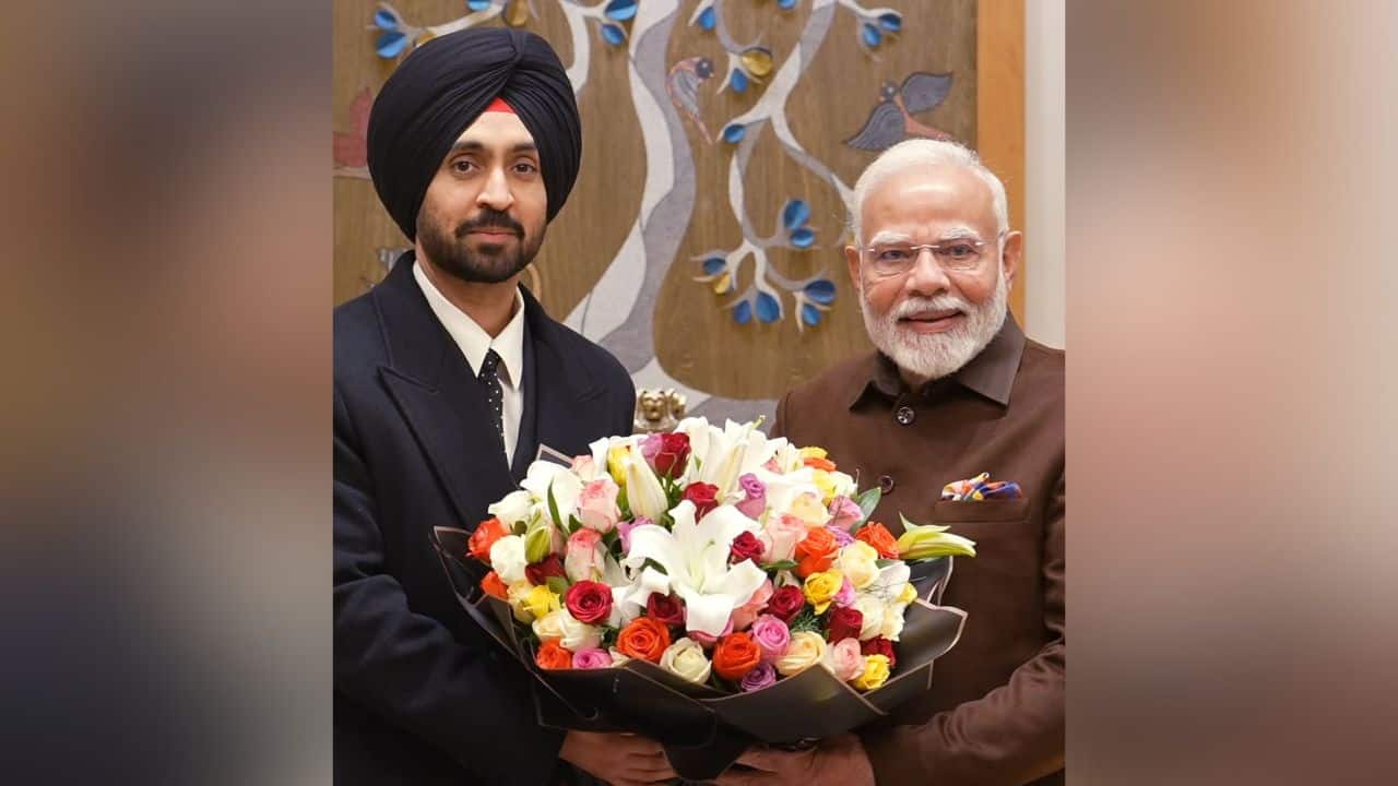 Diljit Dosanjh meets PM Narendra Modi, the two talk about yoga, diverse India and more