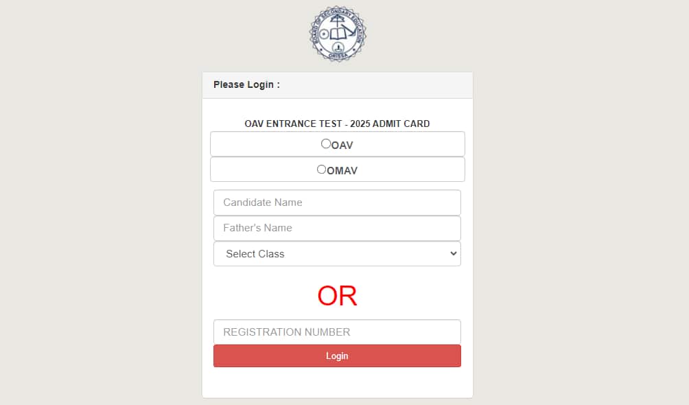 OAV Admit Card 2025 released @ bseodisha.ac.in, direct link here