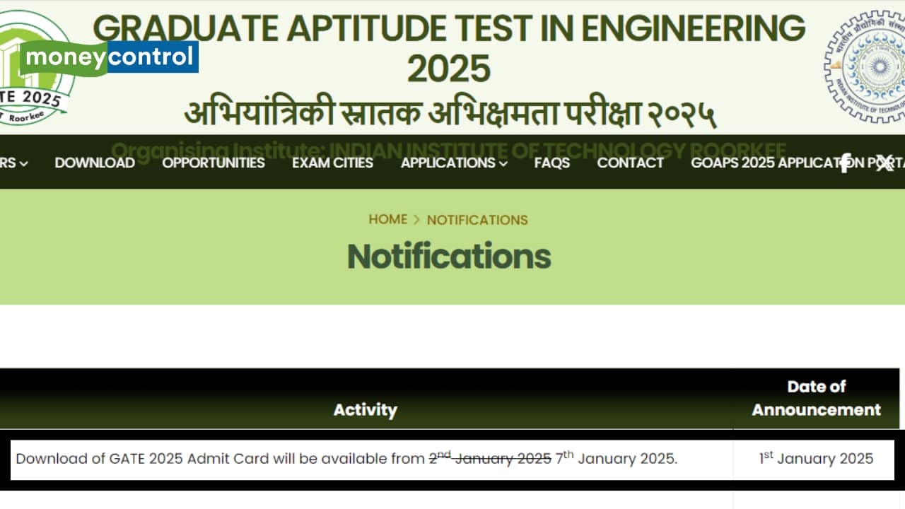 GATE 2025 Admit Card Delayed: Download Starts on January 7, More Details Here