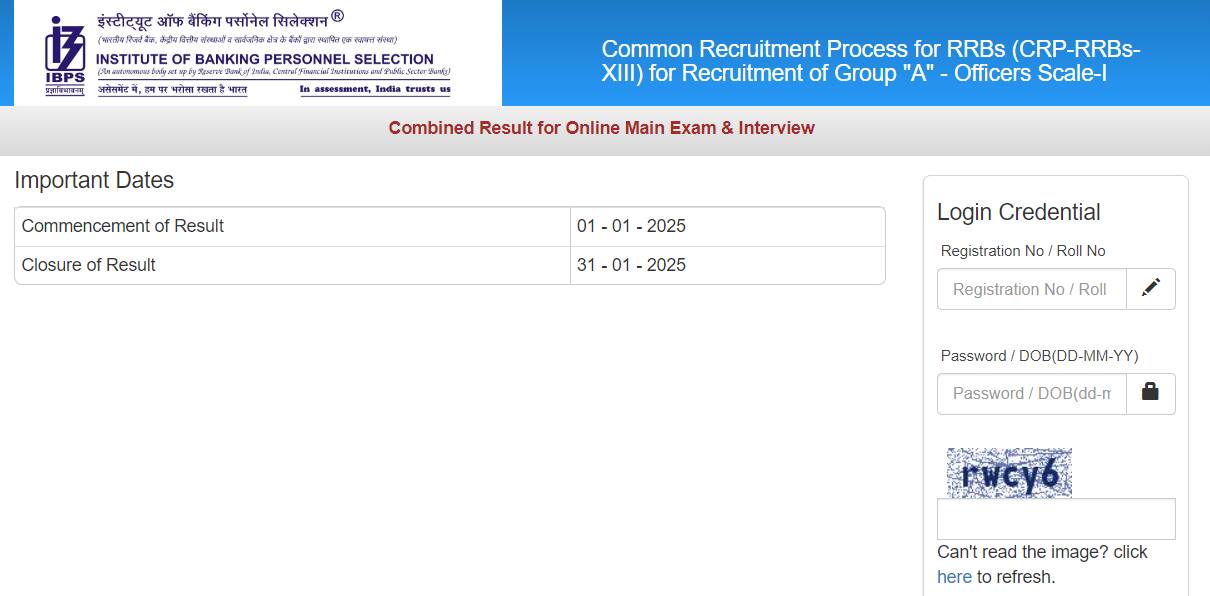 IBPS PO Final Result 2024 out @ ibps.in, direct link here