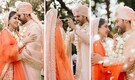 Singer Armaan Malik and Aashna Shroff wear dreamy wedding outfits; PICS