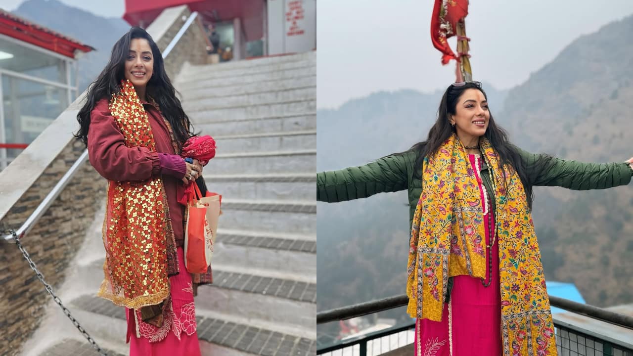Rupali Ganguly seeks blessings at Vaishno Devi shrine on new year 2025