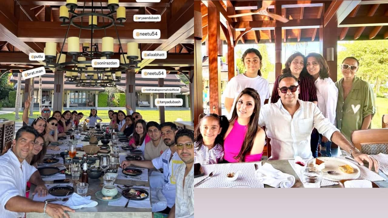 From 'Home Alone' movie night to new year lunch with Alia, Ranbir and others, Riddhima Kapoor Sahni shares glimpses of family Thailand vacay