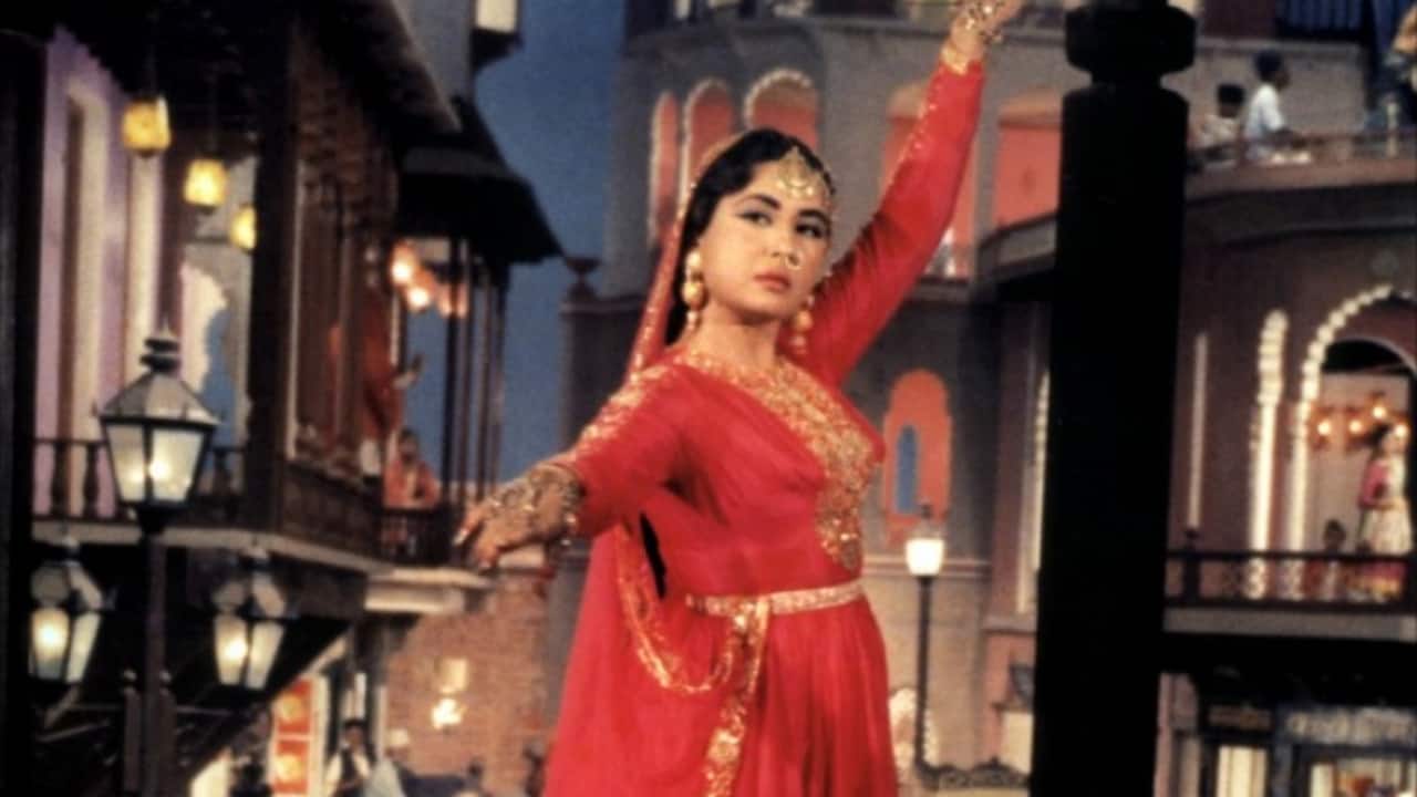 Meena Kumari from a film