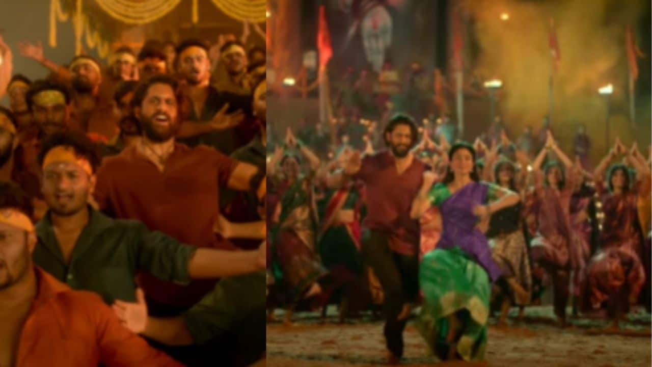 Naga Chaitanya and Sai Pallavi bring high energy to the 'Namo Namah Shivaya' teaser from Thandel, watch