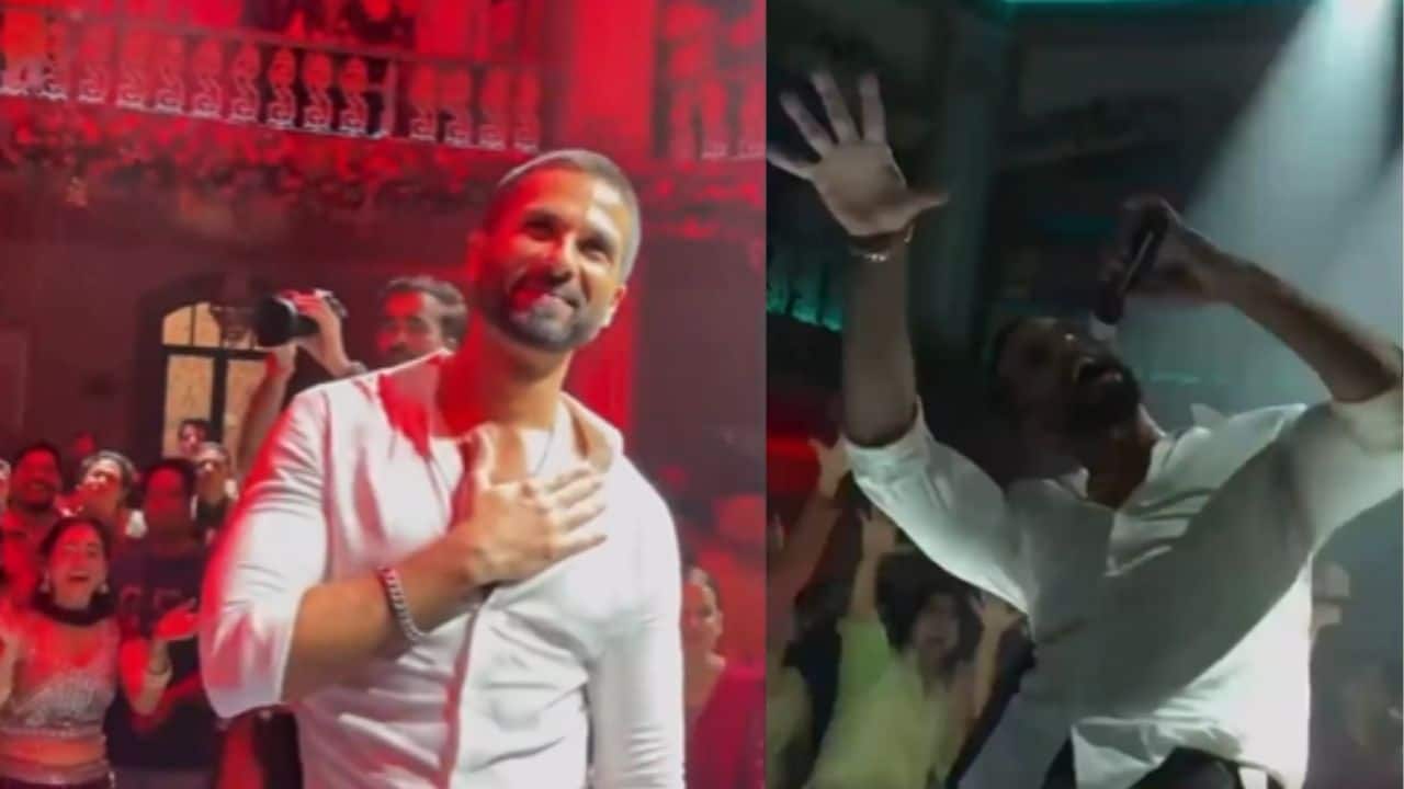 Shahid Kapoor grooves to song 'Dhan Te Nan' from Kaminey on the sets of his film Deva, watch
