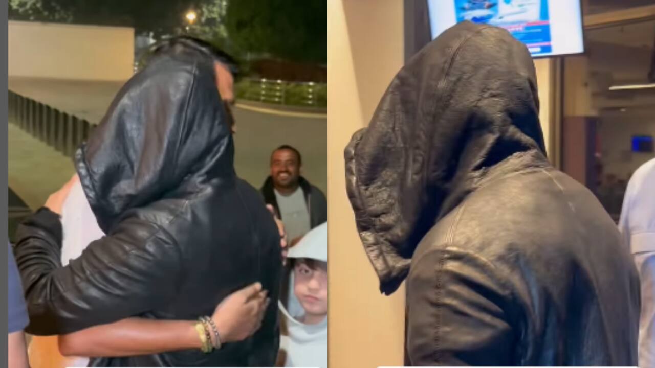 Shah Rukh Khan hugs a fan at Jamnagar airport on new year, watch video