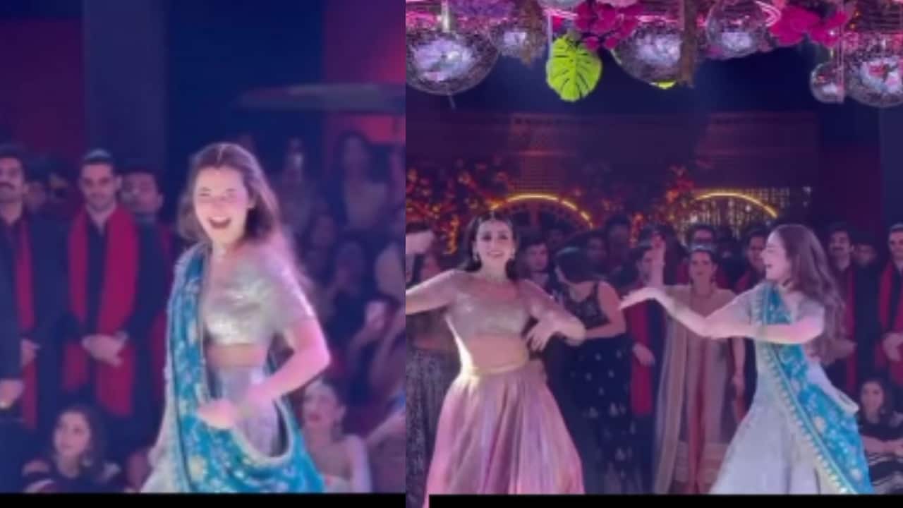 Pakistani actress Hania Aamir stuns fans with her energetic performance on Bollywood songs ‘Badi Mushkil’ and ‘Do Dhari Talwar’