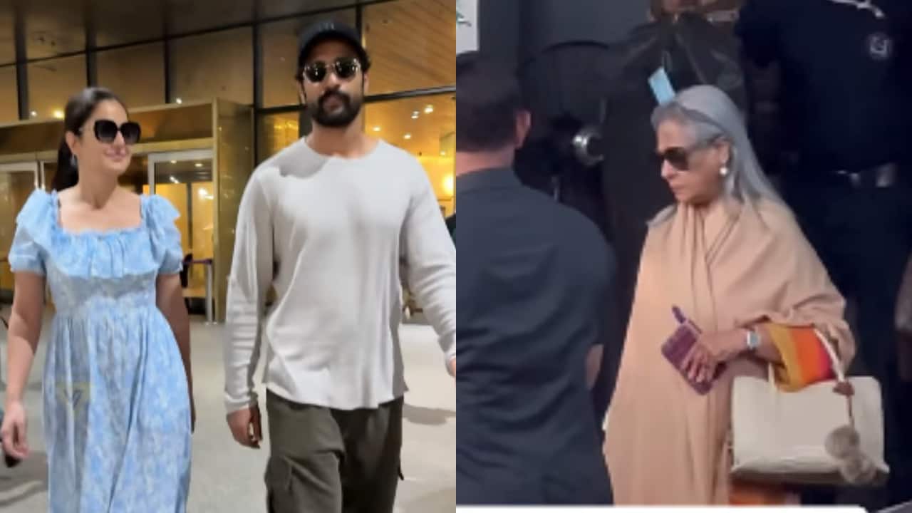 Amitabh-Jaya Bachchan, Vicky Kaushal, Katrina Kaif return to Mumbai after New Year celebration