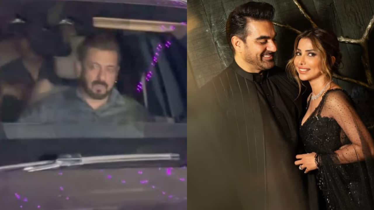 Salman Khan, Iulia Vantur join Arbaaz Khan and Sshura Khan's first wedding anniversary celebration