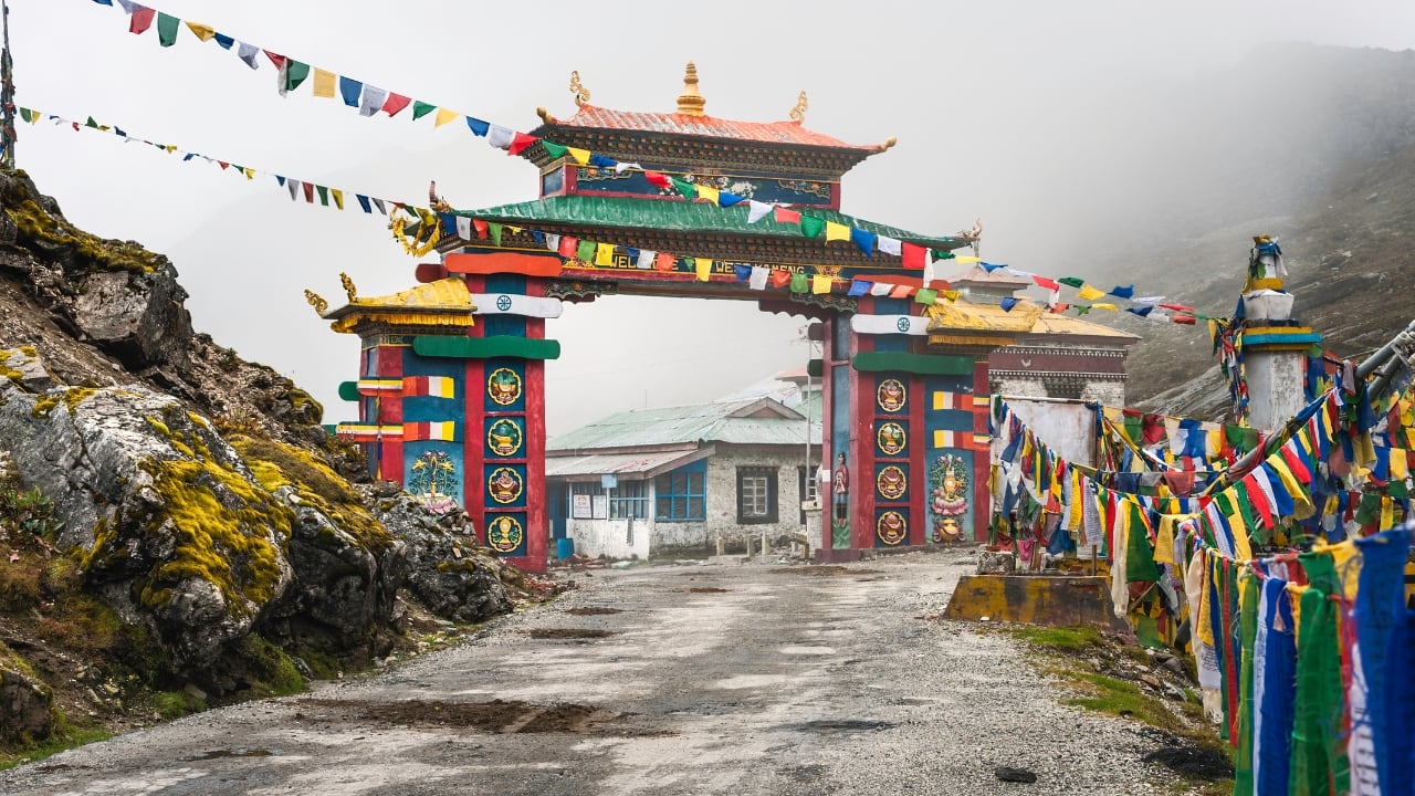 6. Tawang, Arunachal Pradesh Tawang, a serene town near the India-China border, is a cultural and spiritual haven. It is home to the Tawang Monastery, one of the largest in India. Visitors can explore the stunning monastery, experience Tibetan culture, and enjoy breathtaking views of the surrounding mountains. Tawang’s peaceful atmosphere and spiritual significance make it an ideal retreat. (Image: Canva)