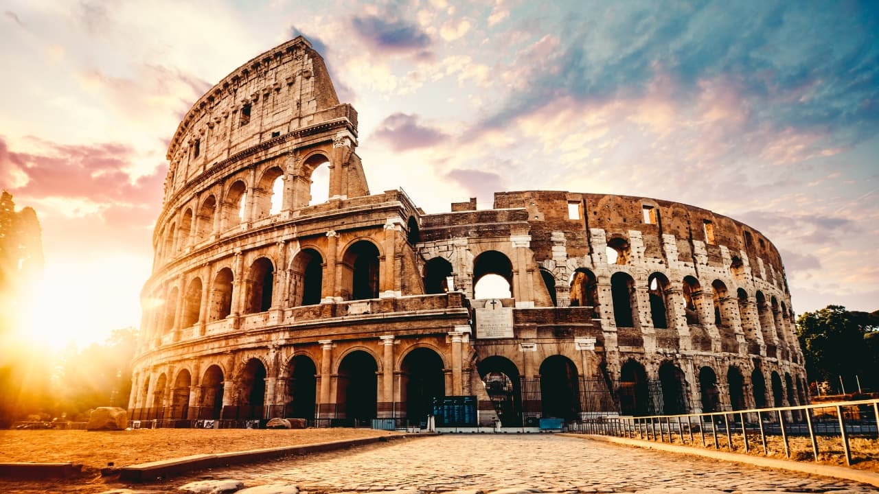 1. The Colosseum, Rome Step into the heart of history at the Colosseum, an enduring symbol of ancient Rome. This colossal amphitheater, once hosting gladiatorial battles and grand spectacles, stands as a testament to Rome’s mighty empire. Walk its storied corridors, marvel at its architectural brilliance, and imagine the roaring crowds of yesteryear. (Image: Canva)