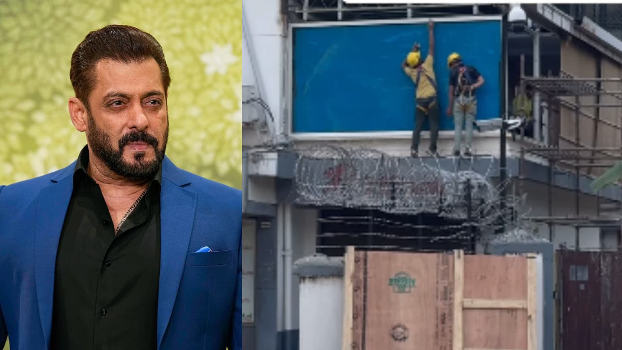 Salman Khan fortifies his Bandra Galaxy apartment with bulletproof windows after firing incident, see pics