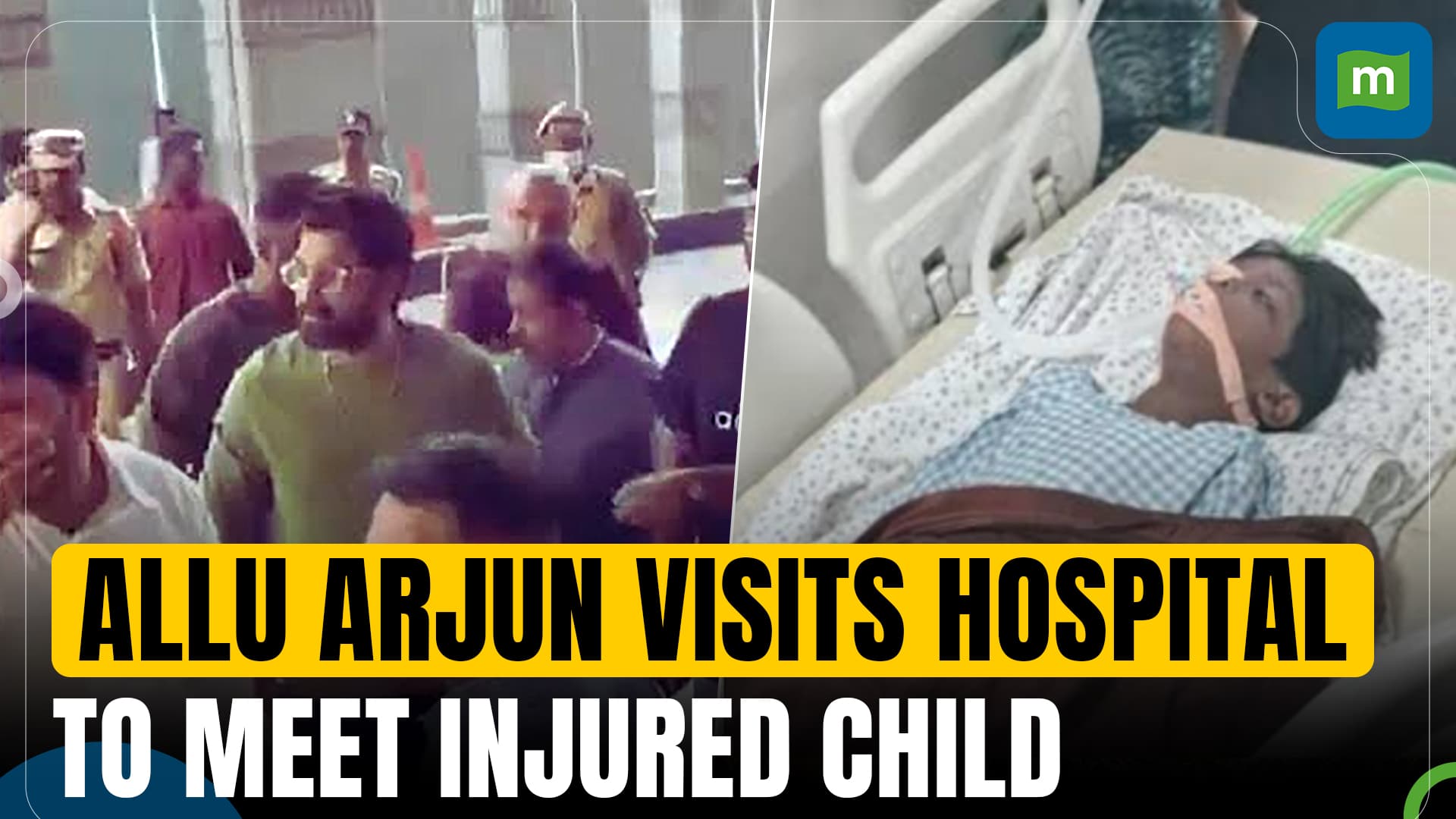 Allu Arjun visits hospital to meet child injured during Sandhya theatre stampede