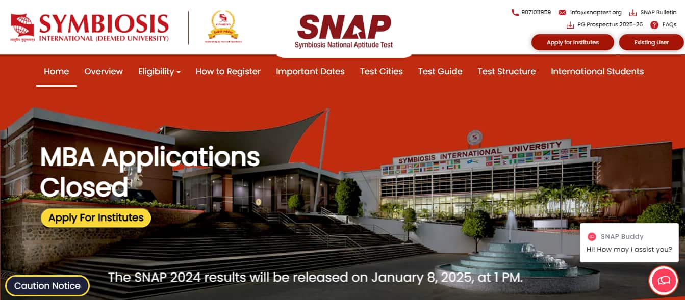 SNAP Result 2024 out today at snaptest.org; here's when and where to check your results