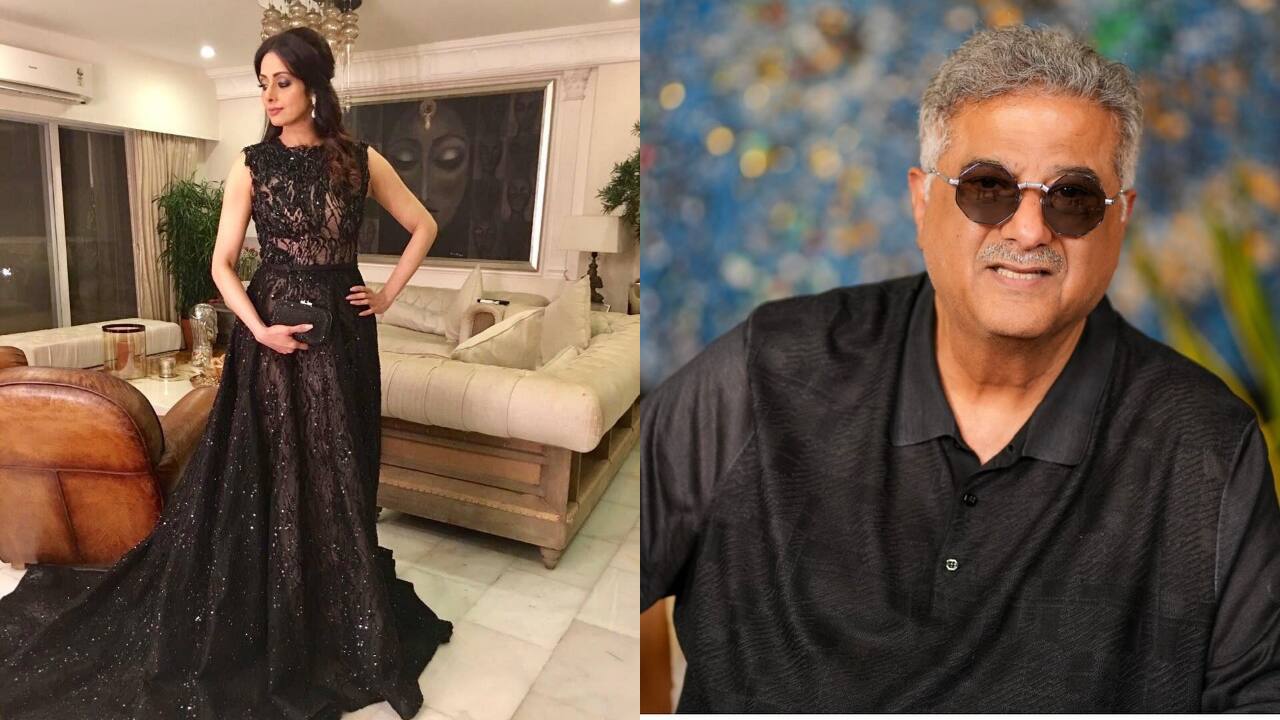Boney Kapoor shares throwback picture of his late wife Sridevi, writes, "Elegance and Grace of a true Queen"