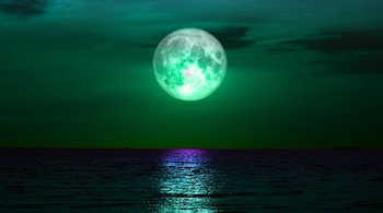 Research, suggests the moon originated mainly from Earth's mantle. (Image: Canva)
