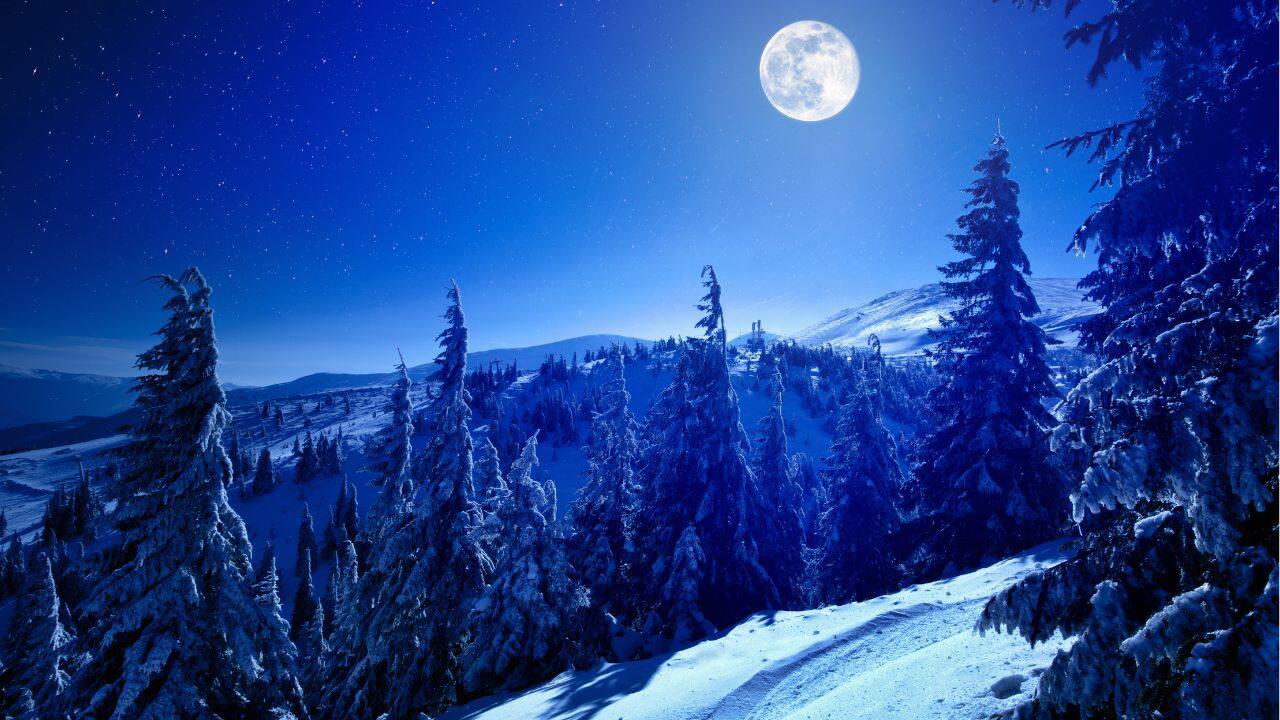 COLD MOON: In December, winter starts for much of the Northern Hemisphere. The December Full Moon is known as the Cold Moon. Old English and Anglo-Saxon names include the Moon Before Yule or Long Night Moon, marking the longest night of the year. The Celts referred to it as the Oak Moon or Full Cold Moon.