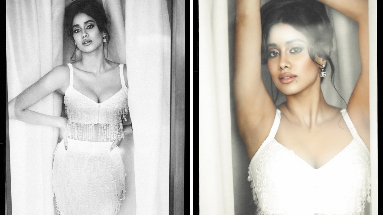 Janhvi Kapoor channels retro glam with her latest photoshoot Janhvi Kapoor channels retro glam with her latest photoshoot