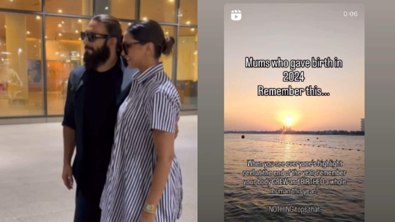 Deepika Padukone shares insight for new mothers who gave birth in 2024, says, "your body grew and birthed a whole human..."