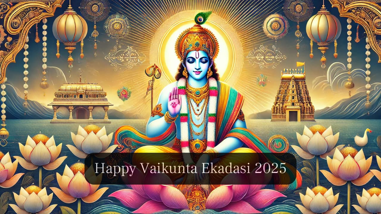 Happy Vaikunta Ekadasi 2025 50+ Wishes, Messages, Images, and Quotes