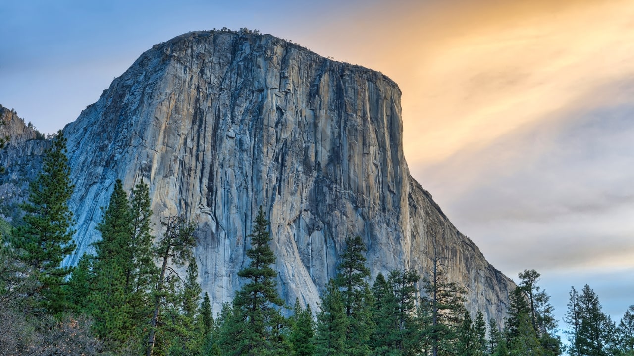 7. El Capitan, California, USA Known for its sheer granite face, El Capitan in Yosemite National Park is a climber's challenge and a photographer's dream. Its towering presence is a symbol of strength and beauty in the Sierra Nevada. (Image: Canva)