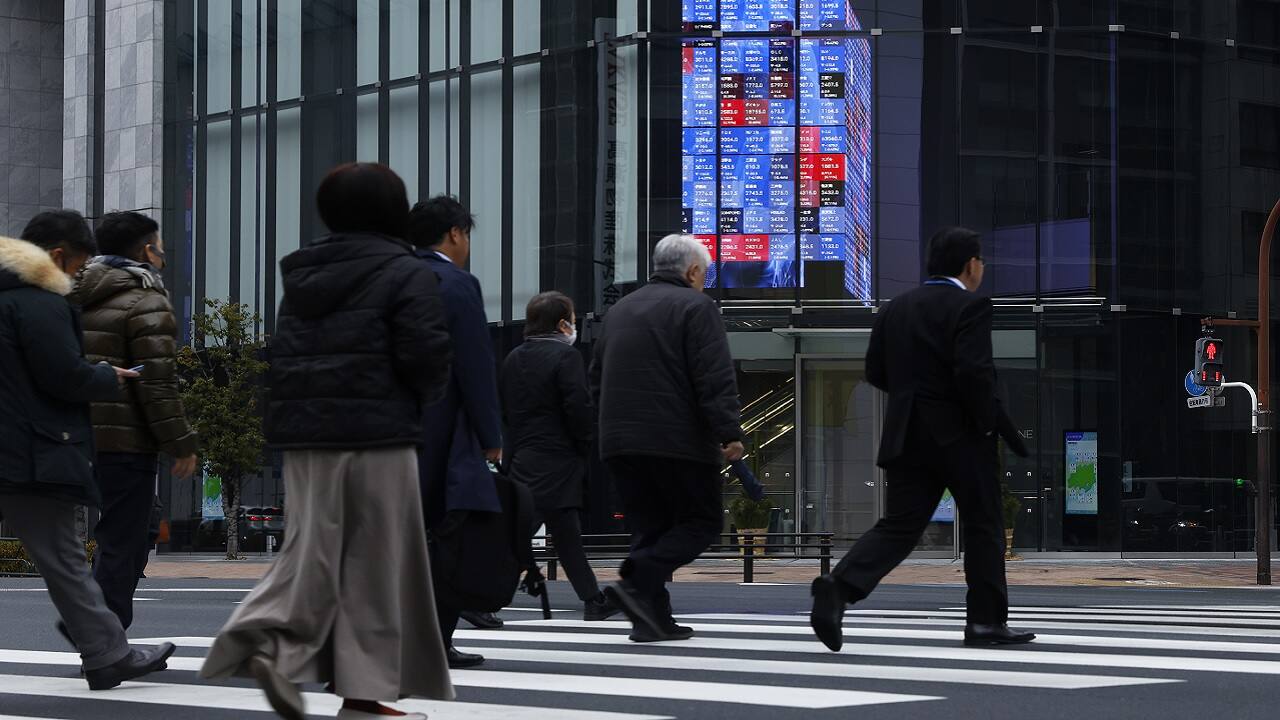 A market in suspense