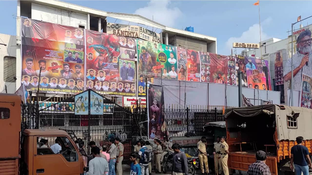 Telangana theatres initiate new rules after Pushpa 2 stampede - Ban firecrackers and posterboards inside the premises